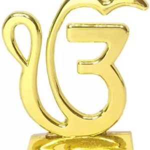 Golden Ek Onkar Car Idol