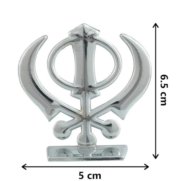 Khanda Sahib Car Dashboard Idol