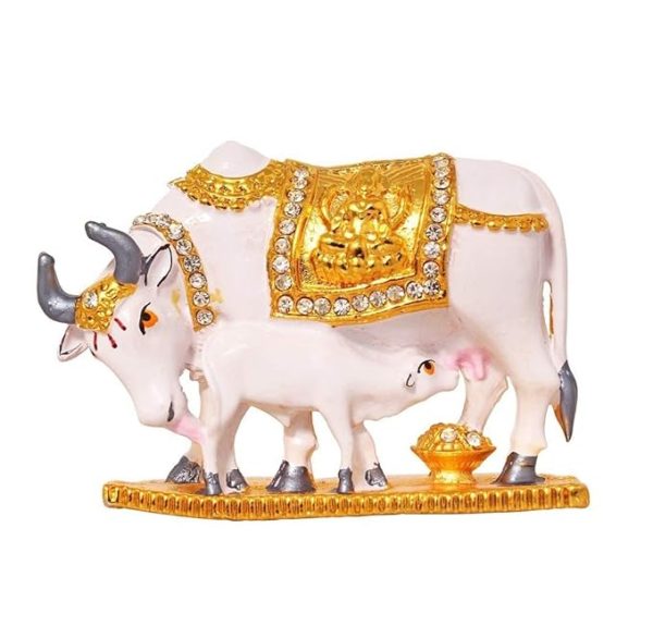 Kamadhenu Cow Car Dashboard idol