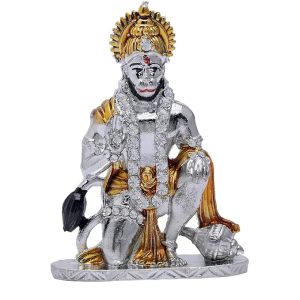 Hanuman Metal Idol for car Dashboard