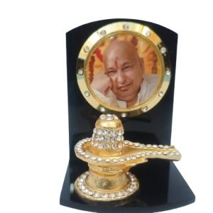 Guruji With Shivling Car Dashboard idol